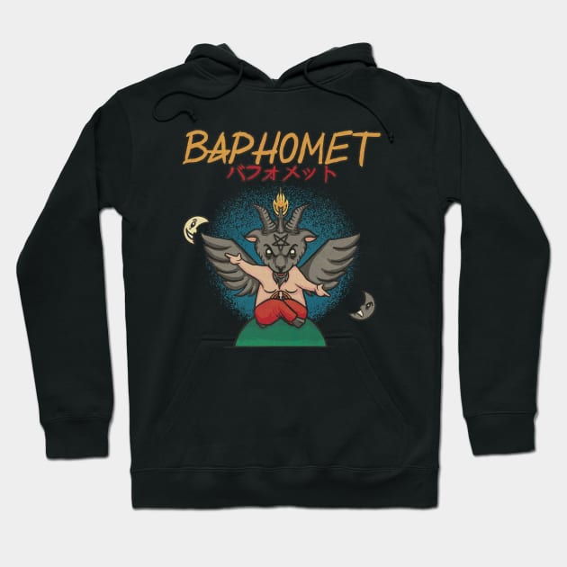 Baphomet for kids Hoodie by SFPater